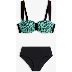 bonprix Balconette-Bikini mit gepolsterten Trägern (2-tlg.Set)grün 38Damen