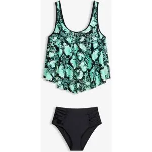 bonprix Tankini mit Schlangendruck (2-tlg.Set)grün 46Damen