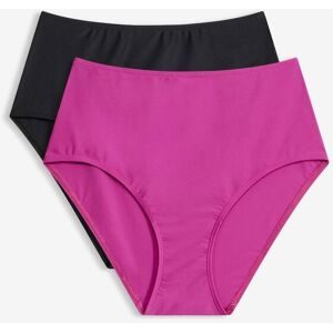 bonprix Highwaist-Bikinihose (2er Pack)lila 36Damen