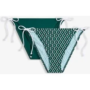bonprix Bikinihose (2er Pack)grün 46Damen