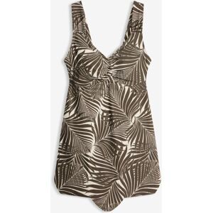 bonprix Badekleid mit integriertem Badeanzugweiß 52Damen