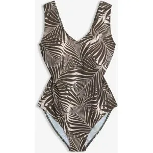 bonprix Light Shape-Badeanzug mit breiten Trägernweiß 38Damen