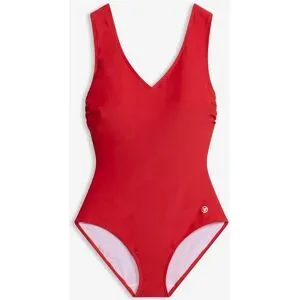 bonprix Medium Shape-Badeanzug mit V-Ausschnittrot 54Damen