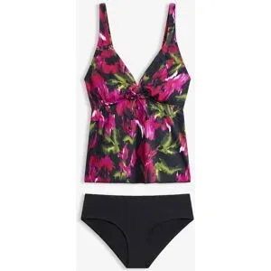 bonprix Tankini mit verstellbaren Trägern (2-tlg.Set)schwarz 44Damen