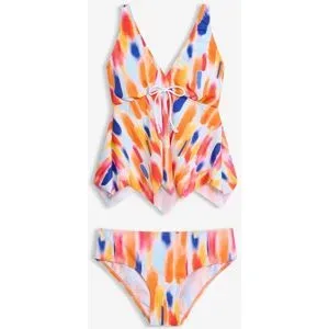 bonprix Tankini mit Zick-Zack Saum (2-tlg.Set)bunt 44Damen