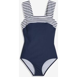 bonprix Medium Shape-Badeanzug mit breiten Trägernblau 42Damen