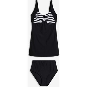 bonprix Long-Tankini (2-tlg.Set)schwarz 50Damen