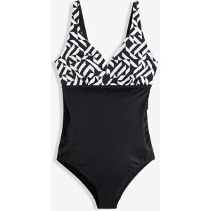 bonprix Umstandsbadeanzug mit V-Ausschnittschwarz 48Damen