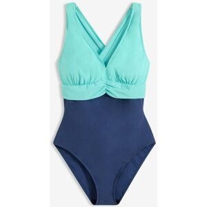 bonprix Light Shape-Badeanzug mit V-Ausschnittblau 36Damen