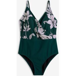bonprix Light Shape-Badeanzug mit V-Ausschnittgrün 42Damen