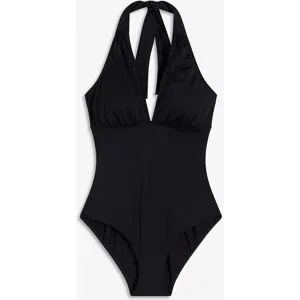 bonprix Neckholder-Badeanzugschwarz 44Damen