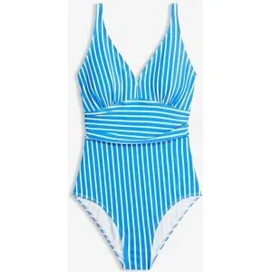 bonprix Badeanzug mit Raffungblau 44Damen