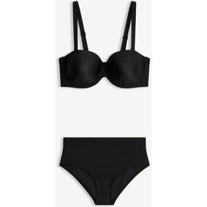 bonprix Balconette-Bikini schnelltrocknend (2-tlg.Set)schwarz 48Damen