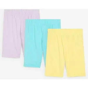 bonprix Radlerhose (3er Pack) aus elastischem Baumwoll-Mixgelb 104Mädchen