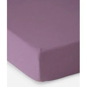 bonprix Jersey Spannbettlaken in Frühlingsfarbenlila 1 (100/200 cm)false