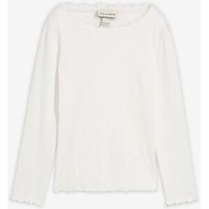bonprix Langarmshirt aus reiner Bio-Baumwolleweiß 152Mädchen
