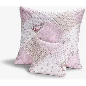 bonprix Kissenbezug mit Rosen (2er Pack)rosa 2 (2er Pack Kissenhüllen 80/80 cm)false
