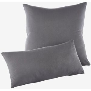 bonprix Jersey Kissenbezug (2er Pack)grau 1 (2er Pack Kissenhüllen 40/80 cm)false