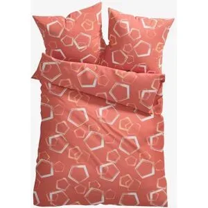 bonprix Baumwollmix-Bettwäscheorange 3 (2x 80/80 cm, 1x 200/200 cm)false