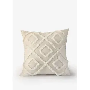 bonprix Kissen mit Hoch- Tief Effektbeige 0 (Kissen 40/40 cm)false