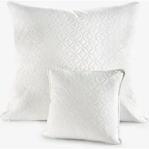 bonprix Kissenbezug mit Steppung (2er Pack)beige 2 (2er Pack Kissenhüllen 80/80 cm)false