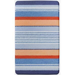 bonprix Badematte mit Memory Schaumblau 7 (Duschvorlage halbrund 50/80cm)false