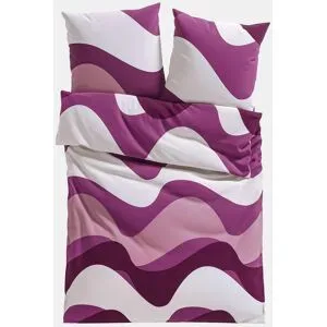 bonprix Baumwollmix-Bettwäschelila 1 (1x 80/80 cm, 1x 135/200 cm)false