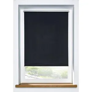 bonprix Verdunkelungsrollo ohne Bohrenschwarz 8 (H/B: 210/80 cm)false