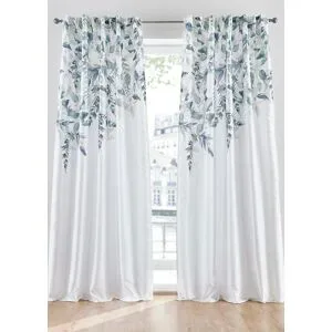 bonprix Vorhang in Seiden-Optik (1er Pack)grün 3 (H/B: 225/135 cm)false