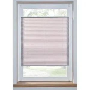 bonprix Blendschutz Plissee mit Strukturgrau 9 (H/B: 130/120 cm)false