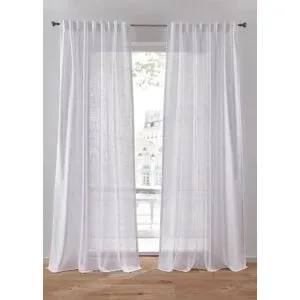 bonprix Vorhänge mit Struktur (2er Pack)weiß 2 (H/B: 175/135 cm)false