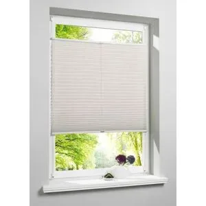 bonprix Plissee ohne Bohrenbeige 2 (H/B: 130/60 cm)false