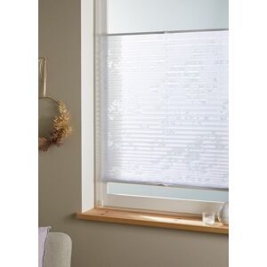 bonprix Ausbrenner Plissee mit Blumenweiß 4 (H/B: 130/70 cm)false