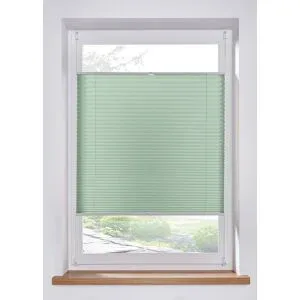 bonprix Plissee ohne Bohrengrün 1 (H/B: 130/50 cm)false
