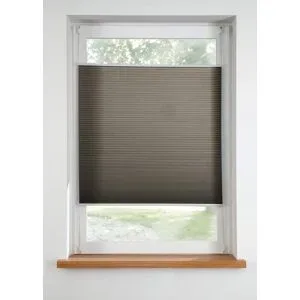 bonprix Verdunkelungsplissee einfarbigbraun 7 (H/B: 130/120 cm)false