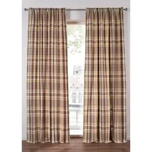 bonprix Bio Baumwoll Vorhang gewebt (1er Pack)beige 3 (H/B: 225/110 cm)false