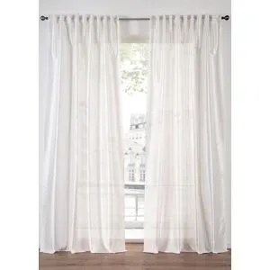 bonprix Vorhang mit leichtem Glanzeffekt, auch in extralang (1er Pack)beige 3 (H/B: 225/135 cm)false