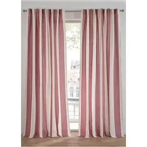 bonprix Vorhang mit recyceltem Polyester, auch in extra lang (1er Pack)rot 6 (H/B: 300/140 cm)false