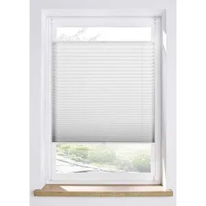 bonprix Plissee ohne Bohrenweiß 4 (H/B: 130/80 cm)false