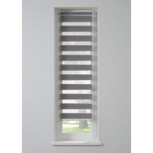 bonprix Doppelrollo in schmalen Breitengrau 5 (H/B: 210/80 cm)false