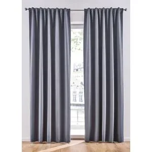 bonprix Abdunkelnder Vorhang, auch in extra lang (1er Pack)grau 4 (H/B: 245/130 cm)false