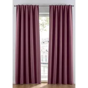 bonprix Abdunkelnder Vorhang, in vielen Größen (1er Pack)lila 5 (H/B: 145/270 cm)false