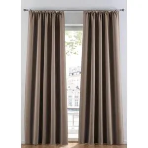 bonprix Abdunkelnder Vorhang, in vielen Größen (1er Pack)braun 7 (H/B: 225/270 cm)false