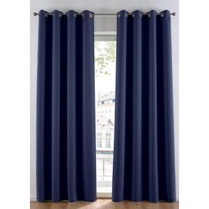 bonprix Abdunkelnder Vorhang, in vielen Größen (1er Pack)blau 5 (H/B: 145/270 cm)false
