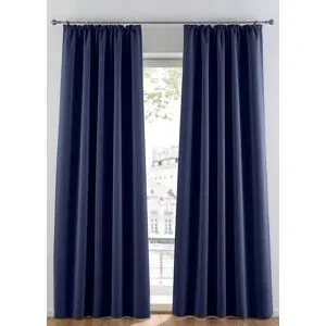 bonprix Abdunkelnder Vorhang, in vielen Größen (1er Pack)blau 1 (H/B: 145/130 cm)false