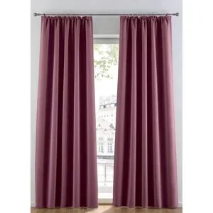 bonprix Abdunkelnder Vorhang, in vielen Größen (1er Pack)lila 5 (H/B: 145/270 cm)false
