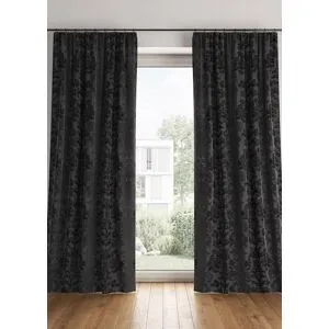 bonprix Abdunkelnder Vorhang, in vielen Größen (1er Pack)schwarz 6 (H/B: 245/270 cm)false