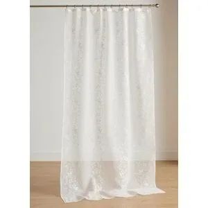 bonprix Gardine mit Stickerei (1er Pack)weiß 2 (H/B: 175/130 cm)false