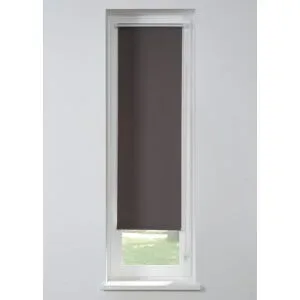 bonprix Verdunkelungsrollo einfarbig in schmalen Breitengrau 2 (H/B: 150/45 cm)false