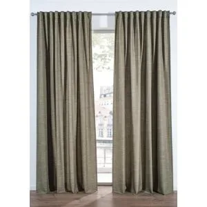 bonprix Jacquard Vorhang (1er Pack)grün 4 (H/B: 245/140 cm)false